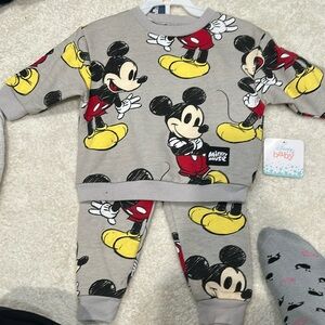 Mickey sweat suit